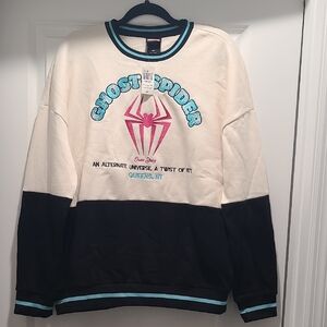 Boxlunch Marvel Gwen Stacy Ghost Spider Crewneck Sweatshirt